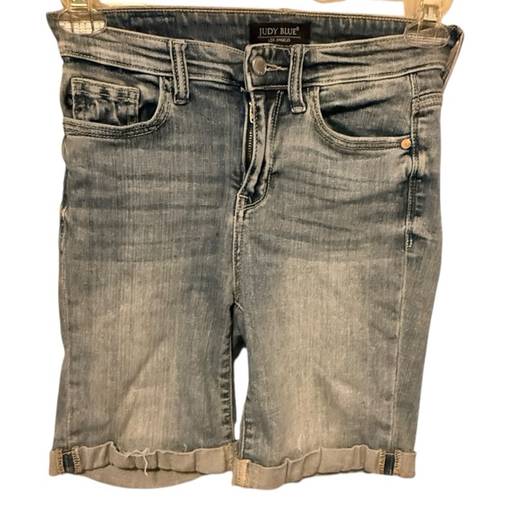 Judy Blue Cuffed Denim Shorts